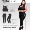 conjunto deportivo negro mujer 2